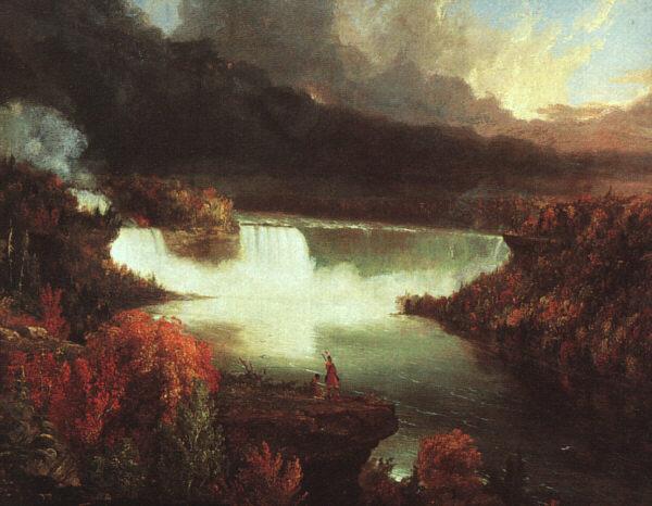 Thomas Cole Niagara Falls Germany oil painting art